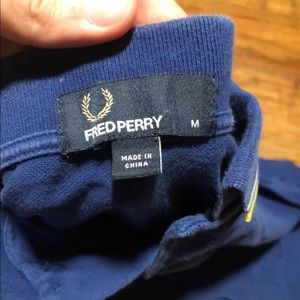 Fred Perry Shirts - Fred Perry Medium blue polo Fred Perry Shirts - Fred Perry Medium blue polo